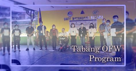 OWWA Tabang OFW Program .